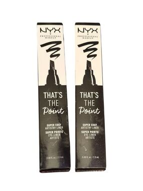 Set of 2 NYX Super Edgy Eye Liners